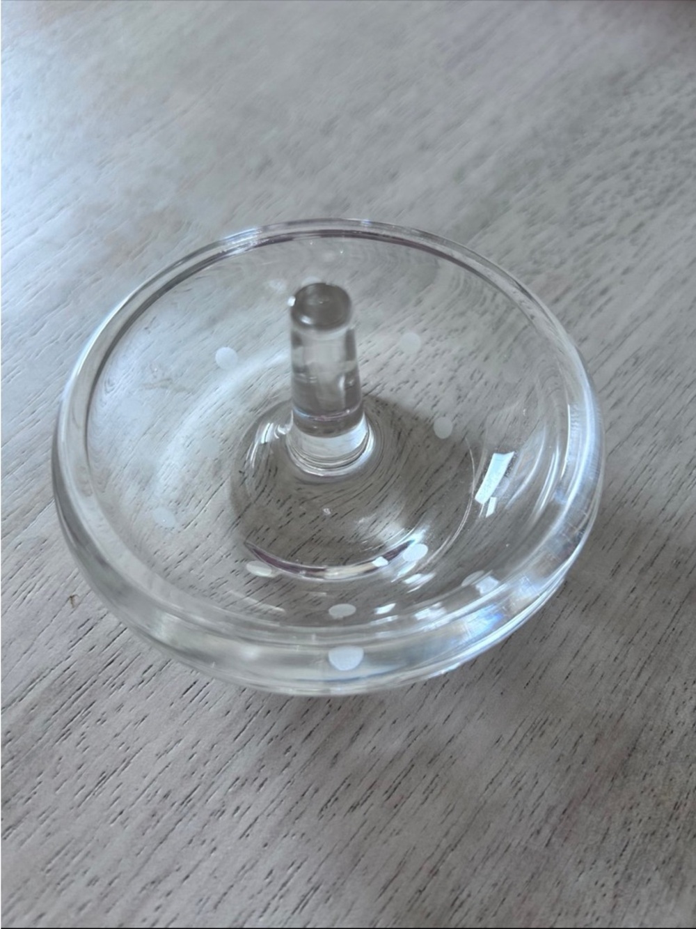 Kate Spade Ring Holder Larabee Dot Clear Lenox Crystal Wedding Rings Jewelry